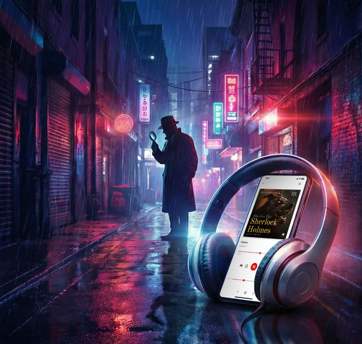 Krimi a&nbsp;detektivky k&nbsp;poslechu