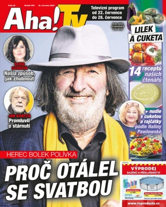 Příloha Aha! s TV magazínem - 21.7.2022