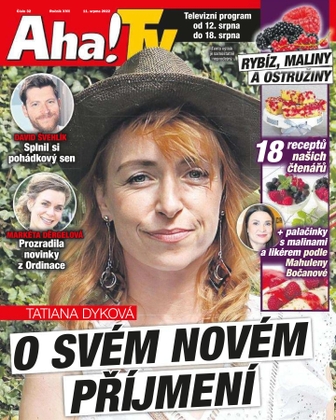 Příloha Aha! s TV magazínem - 11.8.2022