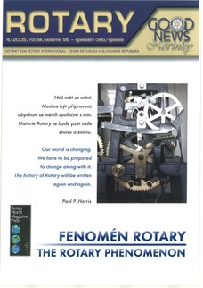 Rotary Good News č. 4 / 2005 - Fenomén Rotary