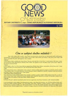 Rotary Good News č. 5 / 1999