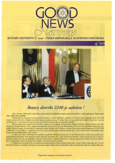 Rotary Good News č. 4 / 1999
