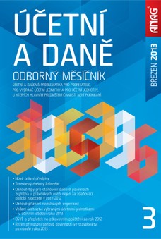 Účetní a daně 3/2013