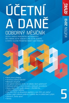 Účetní a daně 5/2013
