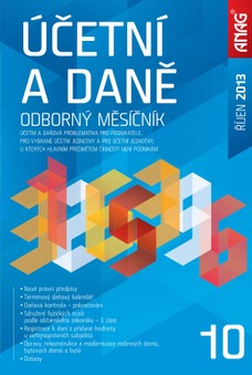 Účetní a daně 10/2013