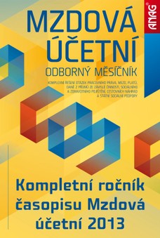 Mzdová účetní – kompletní ročník 2013