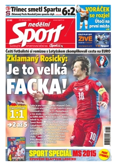 Nedělní Sport - 29.3.2015