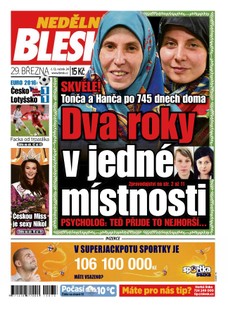 Nedělní Blesk! - 29.3.2015