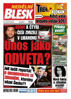 Nedělní Blesk - 19.7.2015
