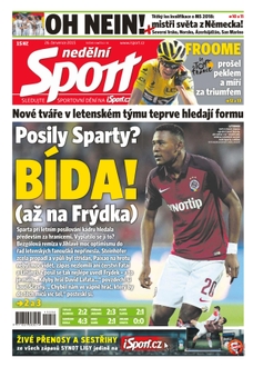 Nedělní Sport - 26.7.2015