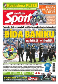 Nedělní Sport - 16.8.2015