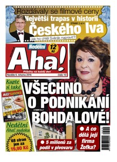 Nedělní AHA! - 6.3.2016