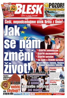 Blesk - 25.6.2016