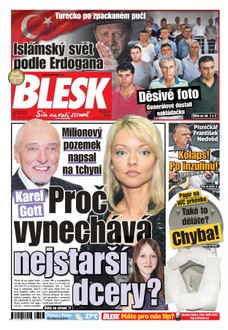 Blesk - 19.7.2016