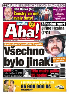 Nedělní AHA! - 25.9.2016