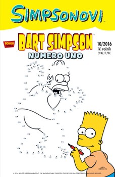 Bart Simpson 10/2016: Numero Uno