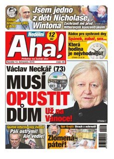 Nedělní AHA! - 13.11.2016