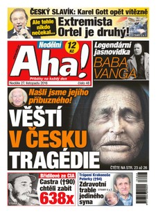 Nedělní AHA! - 27.11.2016