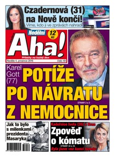 Nedělní AHA! - 4.12.2016