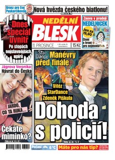 Nedělní Blesk - 11.12.2016