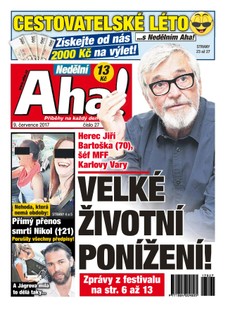 Nedělní AHA! - 9.7.2017