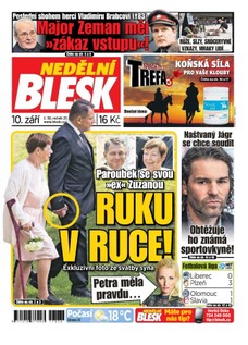 Nedělní Blesk - 10.9.2017