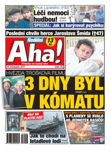 Nedělní AHA! - 19.11.2017