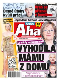 Nedělní AHA! - 25.3.2018
