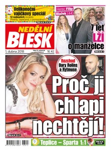 Nedělní Blesk - 1.4.2018