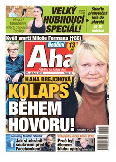 Nedělní AHA! - 15.4.2018