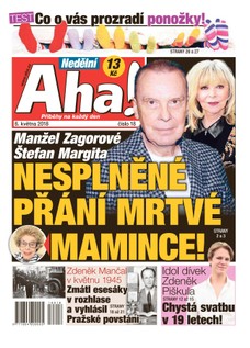 Nedělní AHA! - 6.5.2018
