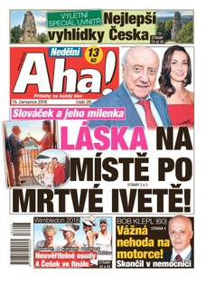 Nedělní AHA! - 15.7.2018