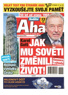 Nedělní AHA! - 19.8.2018