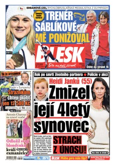 Blesk - 28.8.2018