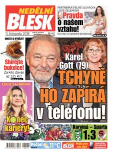 Nedělní Blesk - 11.11.2018