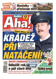 Nedělní AHA! - 20.1.2019