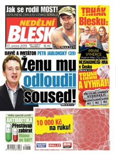 Nedělní Blesk - 17.2.2019