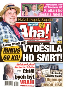 Nedělní AHA! - 7.7.2019