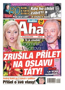 Nedělní AHA! - 14.7.2019