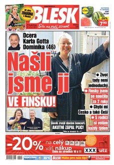 Blesk - 25.7.2019