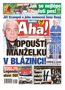 Nedělní AHA! - 25.8.2019