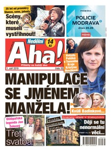 Nedělní AHA! - 1.9.2019
