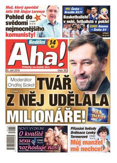 Nedělní AHA! - 8.9.2019