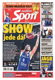 Nedělní Sport - 8.9.2019