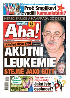 Nedělní AHA! - 26.4.2020