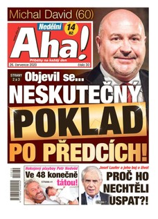 Nedělní AHA! - 26.7.2020