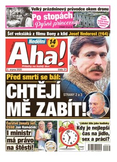 Nedělní AHA! - 2.8.2020