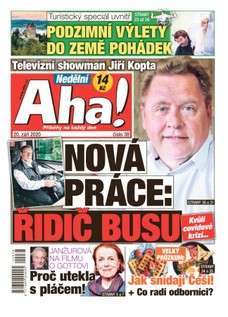 Nedělní AHA! - 20.9.2020
