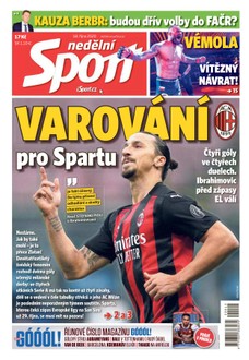 Nedělní Sport - 18.10.2020