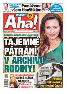 Nedělní AHA! - 13.12.2020